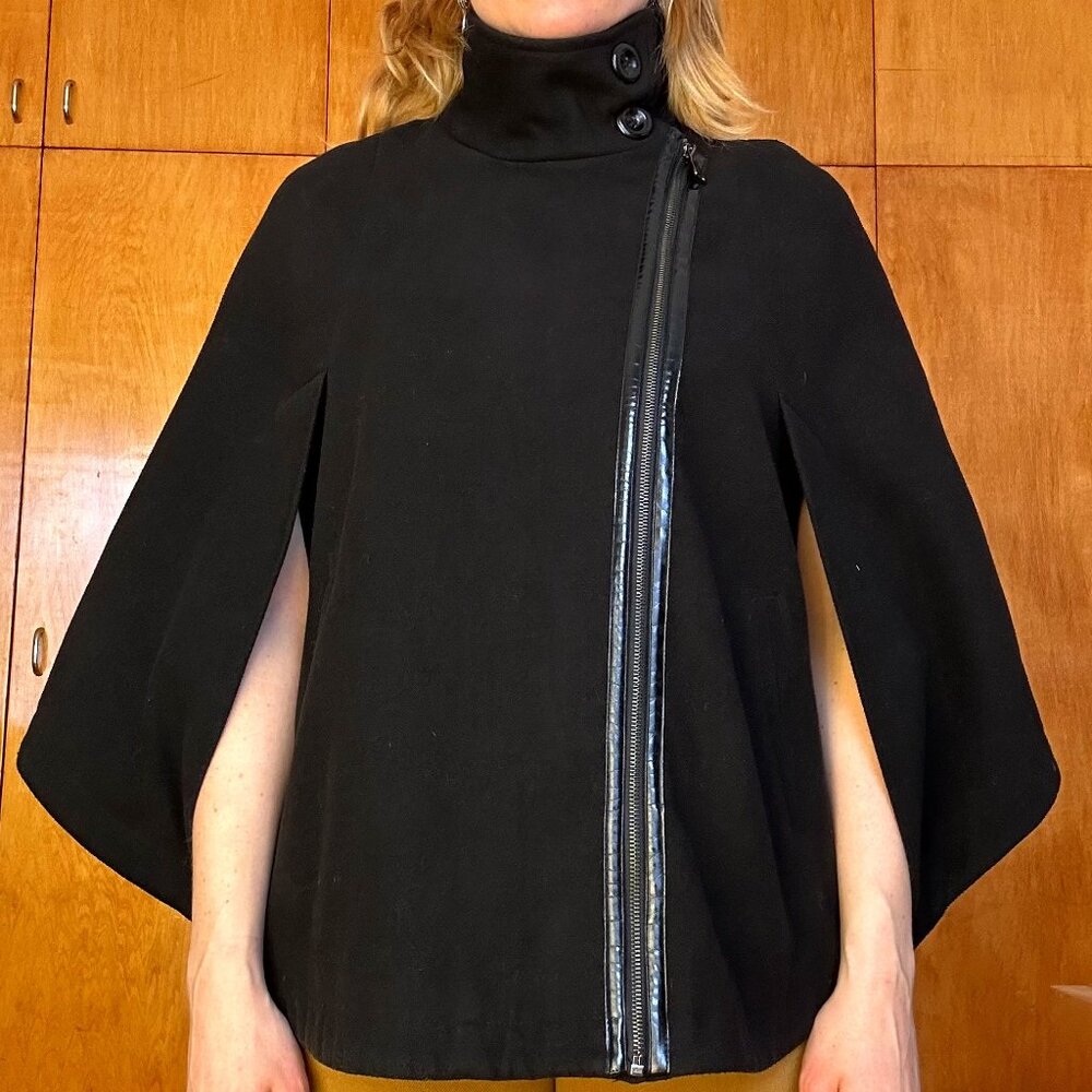 Via Spiga women's black cape small /medium